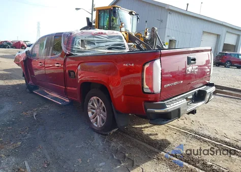 2018 GMC Canyon Slt from USA, damaged, VIN 1GTG6DEN1J1104520